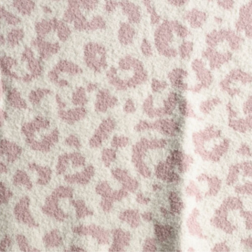 Pink Leopard Blanket Throw - Picture 3 of 7